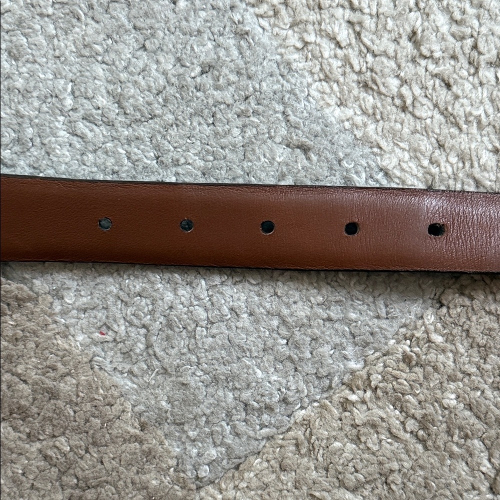 ONYX by Brighton 14903 Men’s Brown Crocodile Leather Belt- size 40 inches - Picture 9 of 9